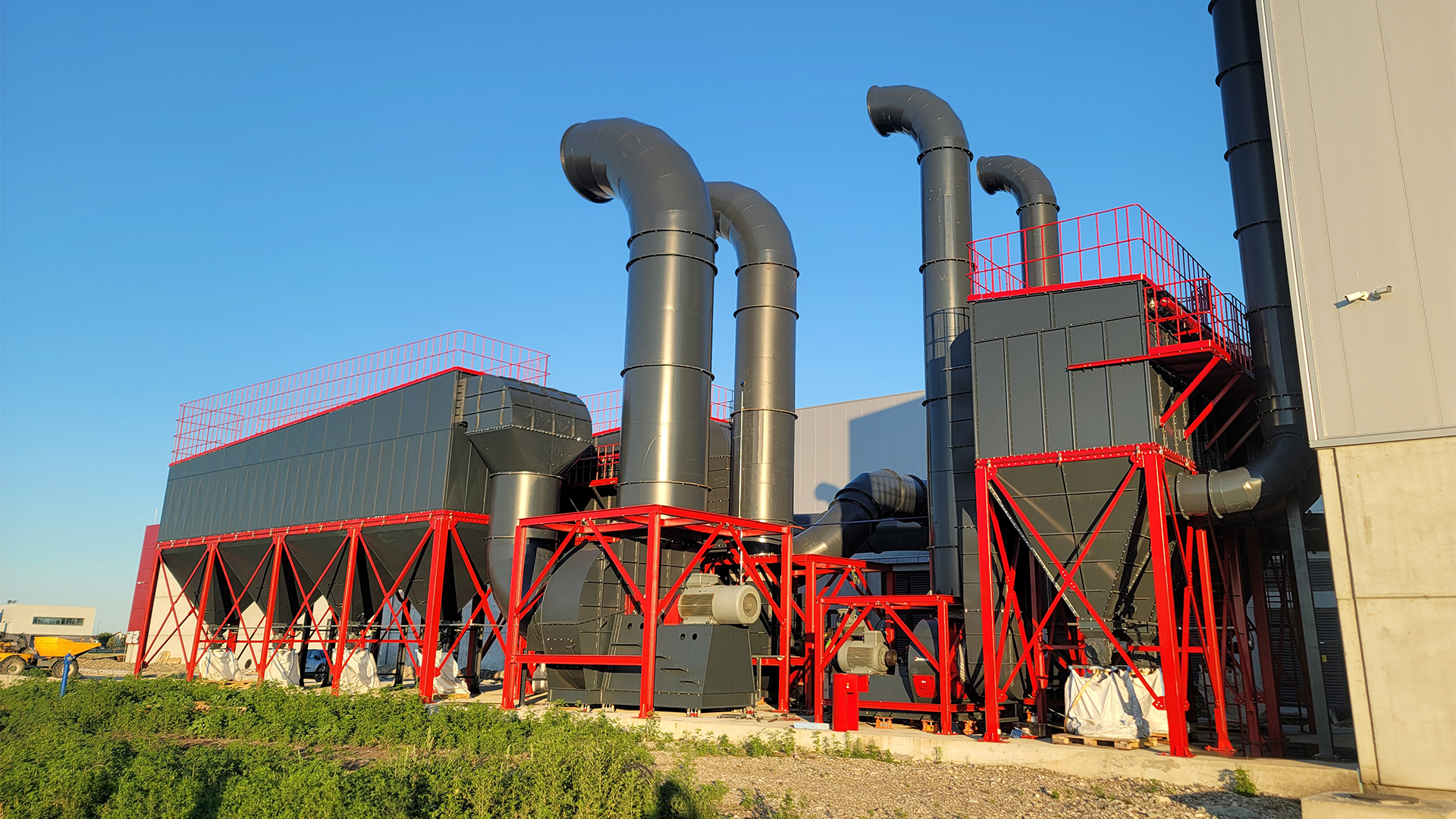 Gießerei Staub und Rauch Herausforderung