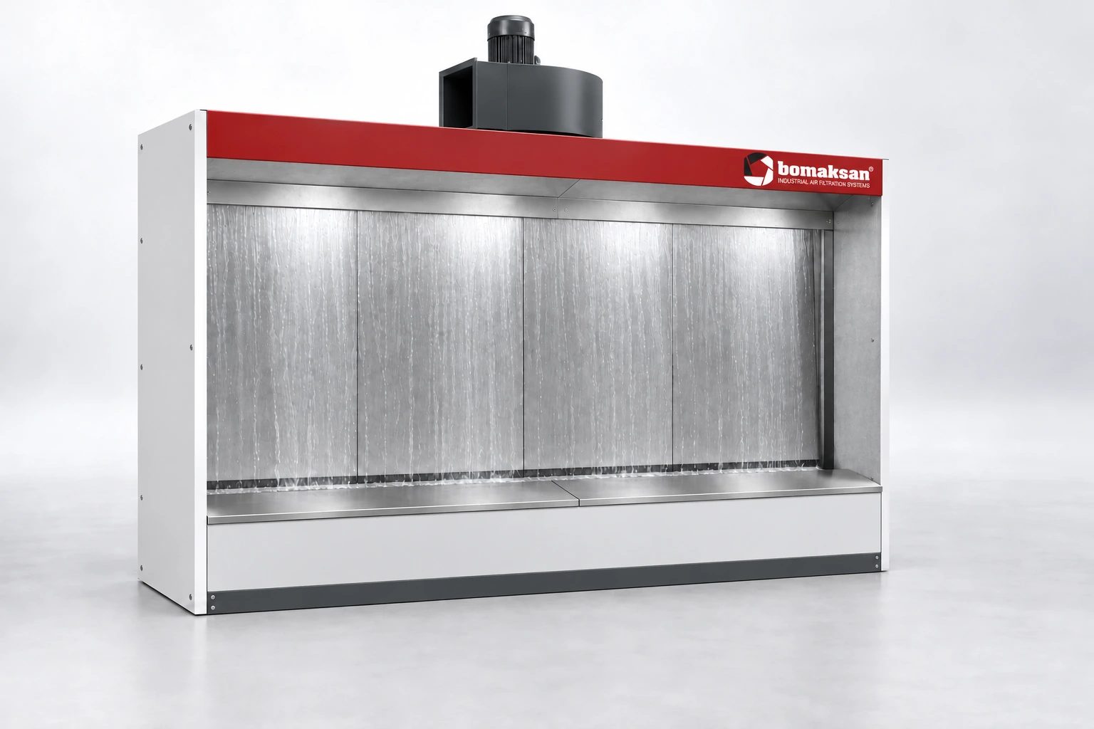 Water Curtain Spray Booth